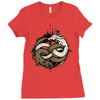 neverending fight Ladies Fitted T-Shirt
