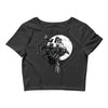 ride the raven Crop Top