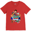 paw patrol birthday boy aunt V-Neck Tee