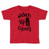 never stop exploring Toddler T-shirt