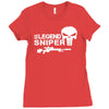 american sniper punisher Ladies Fitted T-Shirt