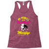 my pitbull is a sweetheart Racerback Tank