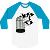 breaking through to freedom 3/4 Sleeve Shirt