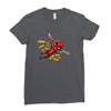 pew pew deadpool Ladies Fitted T-Shirt