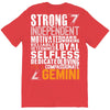 Strong Independent Motivated Gemini T-Shirt