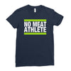 no meat athlete! Ladies Fitted T-Shirt