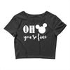 OH You Are so Fine Crop Top
