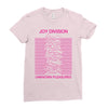 Joy Division Unknown Pleasures Ladies Fitted T-Shirt