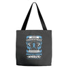 Never Underestimate the Strength of a Prostate Cancer Warrior Tote Bags