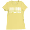 made in japan sticker vinyl decal barcode car window bumper jdm Ladies Fitted T-Shirt