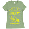 I Don't Need Therapy Just to Go Windsurfing Ladies Fitted T-Shirt