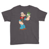 popeye spinach retro mens funny Youth Tee