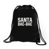 santa bae bae Drawstring Bags