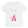 Estimated Delivery September Baby Girl V-Neck Tee
