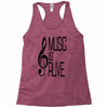 music lover Racerback Tank