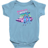 pantsuits and pistols Baby Bodysuit