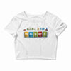 science is for winners Crop Top