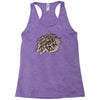 eat your heart out zombie run Racerback Tank