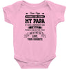 Dear Papa, Love, Your Favorite Baby Onesie