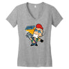 mayor lazer Women's V-Neck T-Shirt