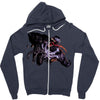 moster name Zipper Hoodie