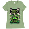 hell on wheels version two Ladies Fitted T-Shirt