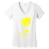 son goku dragonball z fun Women's V-Neck T-Shirt