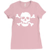 skull bones Ladies Fitted T-Shirt