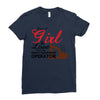 Just A Girl In Love With Her Heavy Equıpment Operator Ladies Fitted T-Shirt