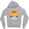 rare Zipper Hoodie
