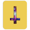 inverted galaxy cross funny  religion banter space fashion new Mousepad