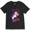 Mommy Shark -Shark Do Do Do V-Neck Tee