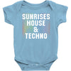 Sunrises House &amp; Techno Baby Bodysuit