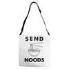 send noods Adjustable Strap Totes