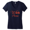 witch please Women's V-Neck T-Shirt