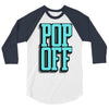 pop off pop up 3/4 Sleeve Shirt