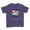 a turtle made it to the water Youth Tee