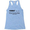 Feminist Noun Racerback Tank