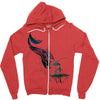 chance of scattered showers Zipper Hoodie