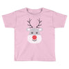 christmas reindeer rudolph Toddler T-shirt