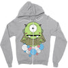 one eyes monster Zipper Hoodie