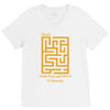fun maze V-Neck Tee