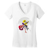 minion dracula Women's V-Neck T-Shirt