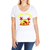 master roshi kame house super Ladies Curvy T-Shirt