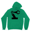 black robot Unisex Hoodie