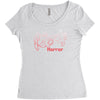 horror hands Women's Triblend Scoop T-shirt