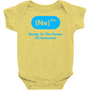 nerdy to the power of awesome Baby Onesie