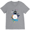who loves poodle V-Neck Tee