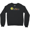 planetary chatter vectorized Crewneck Sweatshirt