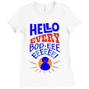 grover hello Ladies Fitted T-Shirt